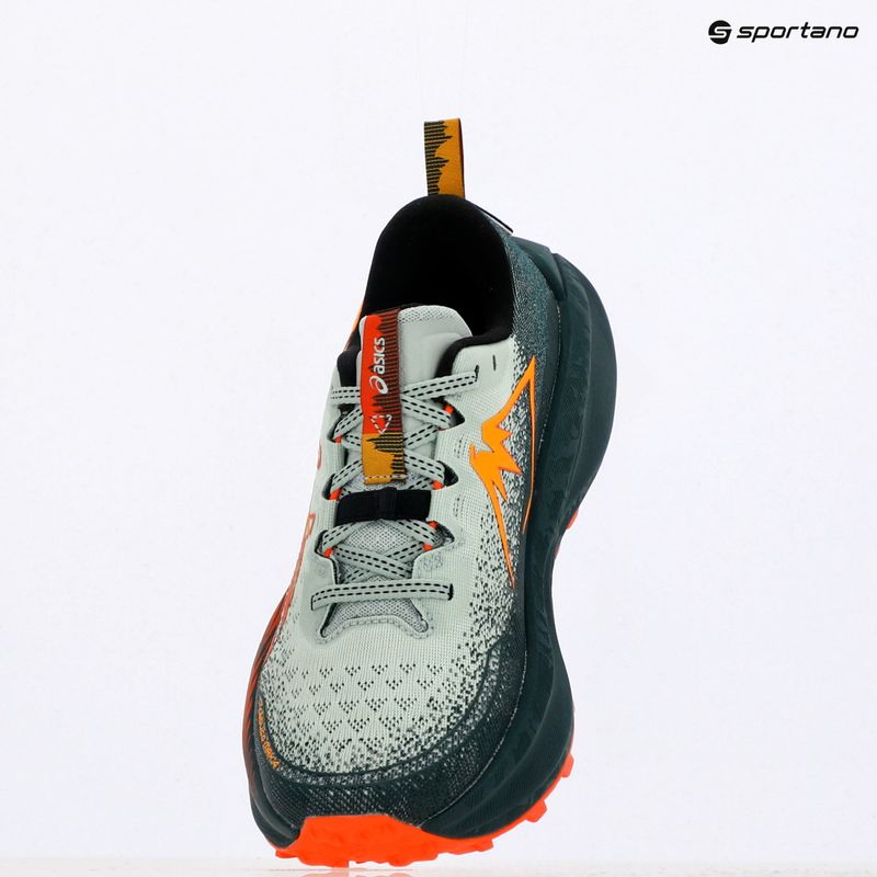 Férfi futócipő ASICS Trabuco Max 4 cold moss/nova orange 15