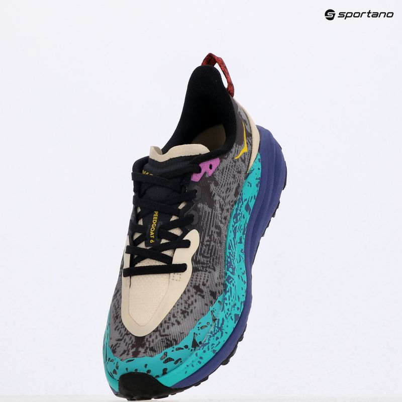 HOKA Speedgoat 6 oatmeal/mountain iris férfi futócipő 10