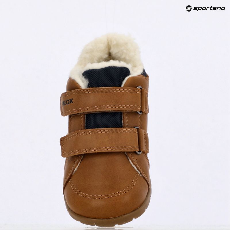 Geox Elthan dohány / sötét sárga gyermekcipő 10