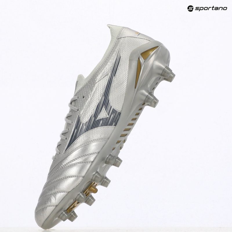 Mizuno Morelia Neo IV β Elite Md galaxy silver/8605C/Cool gray 3c férfi futballcipők 9