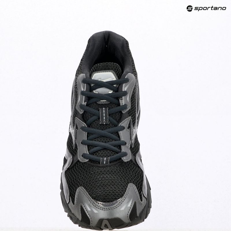 Mizuno Wave Rider 10 fekete/ fekete/ fekete/ metál cipő 9