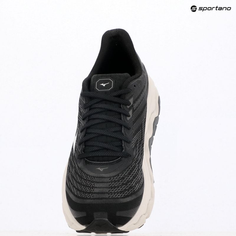 Férfi futócipő Mizuno Wave Horizon 8 fekete/fehér/nimbus cloud 9