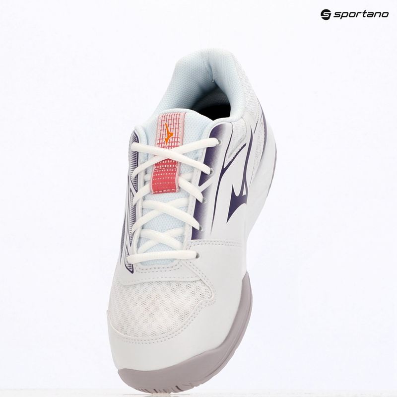 Mizuno Cyclone Speed 5 röplabdacipő fehér/ibolya indigó/camellia rose 9