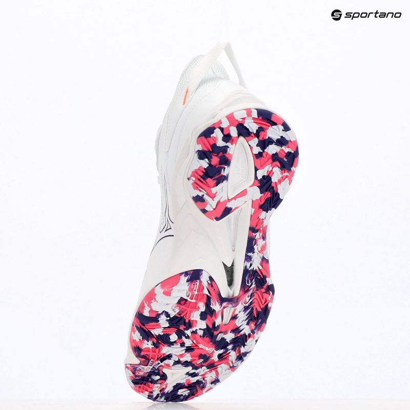 Mizuno Wave Mirage 5 fehér/ibolya indigó/camellia rose cipő 9