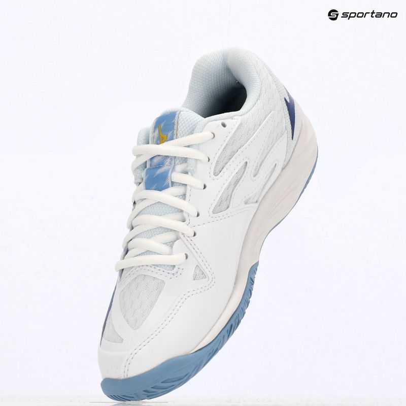 Gyermek röplabda cipő Mizuno Lightning Star Z7 fehér/belwether kék/bel air kék 11