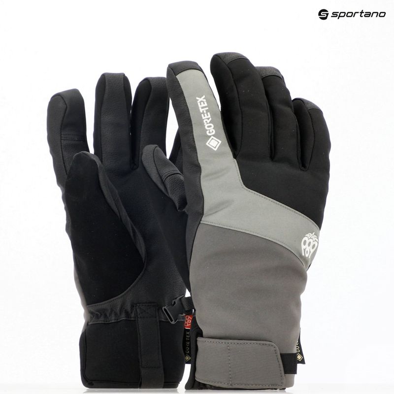 Férfi snowboard kesztyű 686 Gore-Tex Linear Under Cuff Gloves black 8