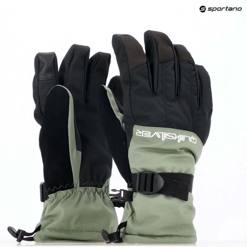 Férfi snowboard kesztyű Quiksilver Mission sea spray 10