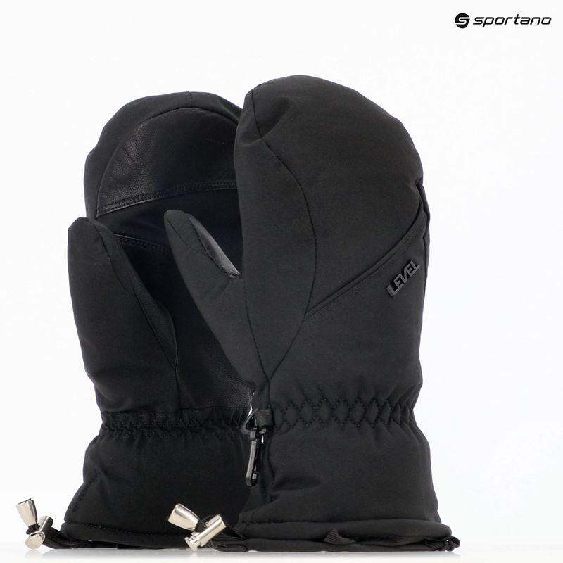 Női síkesztyű Level Mummies Mitt black 8