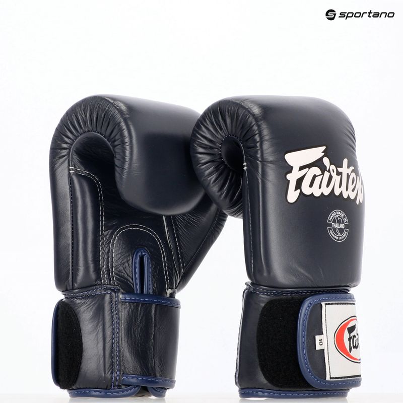 Boxkesztyű Fairtex Universal "Tight-Fit" Design blue 8
