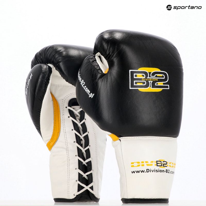 Boxkesztyű DIVISION B-2 DIV-PFG1500 Pro 3-Layer Foam black/white 13