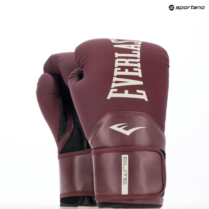 Boxkesztyű Everlast Pro Style Elite 2 maroon 13