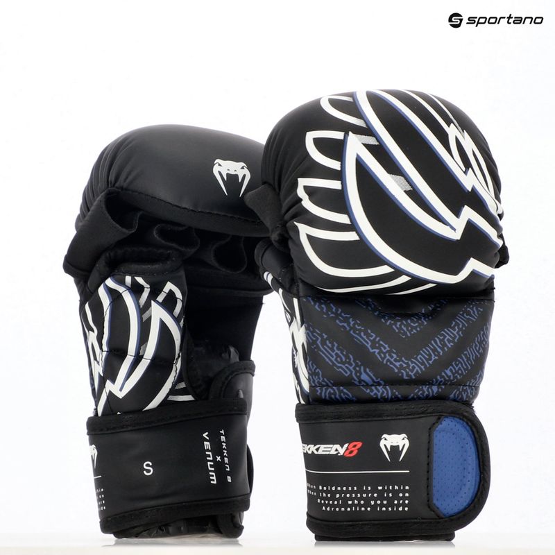 Venum x TEKKEN 8 sparring kesztyű - Jin Kazama MMA Sparring kék/fekete/fehér 8