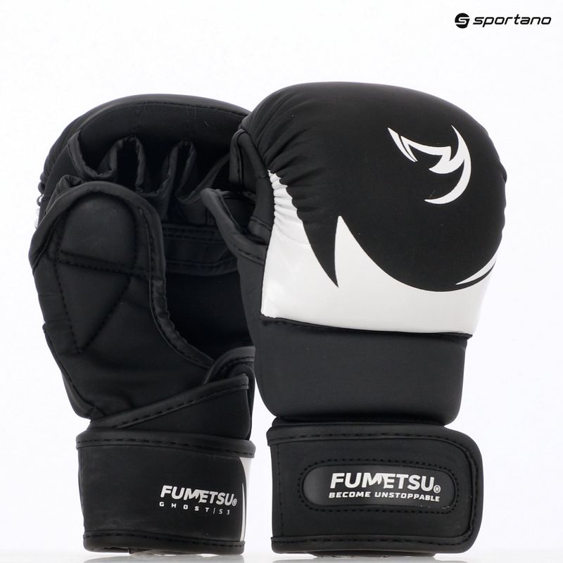 FUMETSU Ghost S3 Sparring fekete/fehér gyermek MMA kesztyű 7