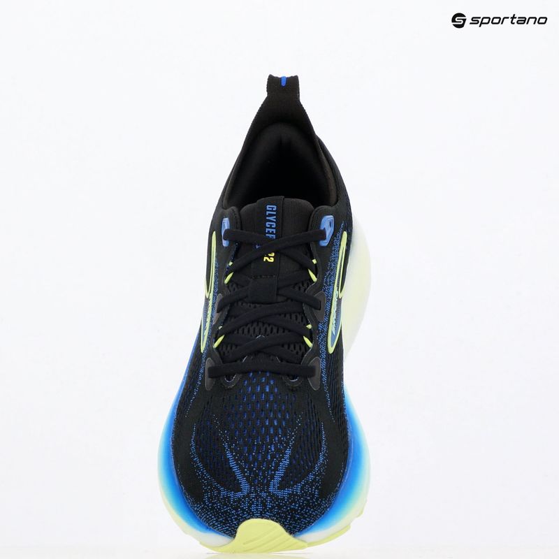 Férfi futócipő Brooks Glycerin 22 fekete/kobalt/neósárga 9
