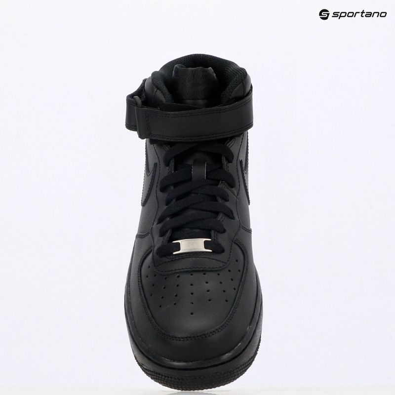 Férfi Nike Air Force 1 Mid '07 fekete/fehér cipő 9