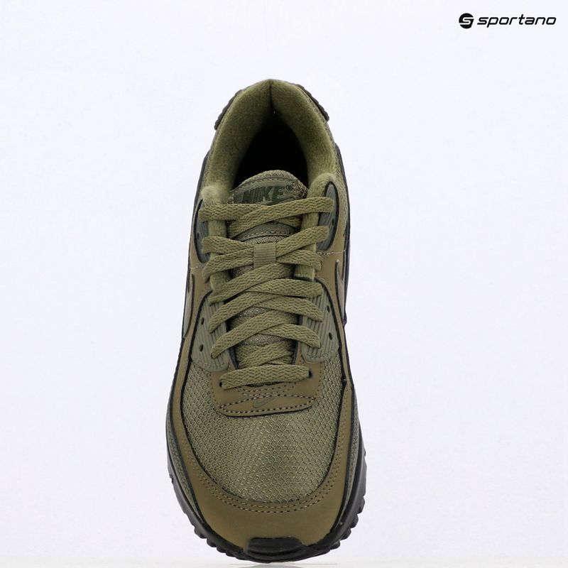 Férfi Nike Air Max 90 közepes olajzöld/fekete/cargo cipő 9