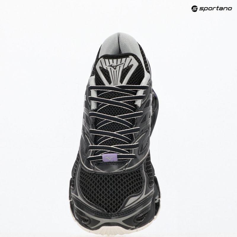 Férfi cipő Mizuno Wave Prophecy LS fekete/ezüst/lila ködfátyol 9