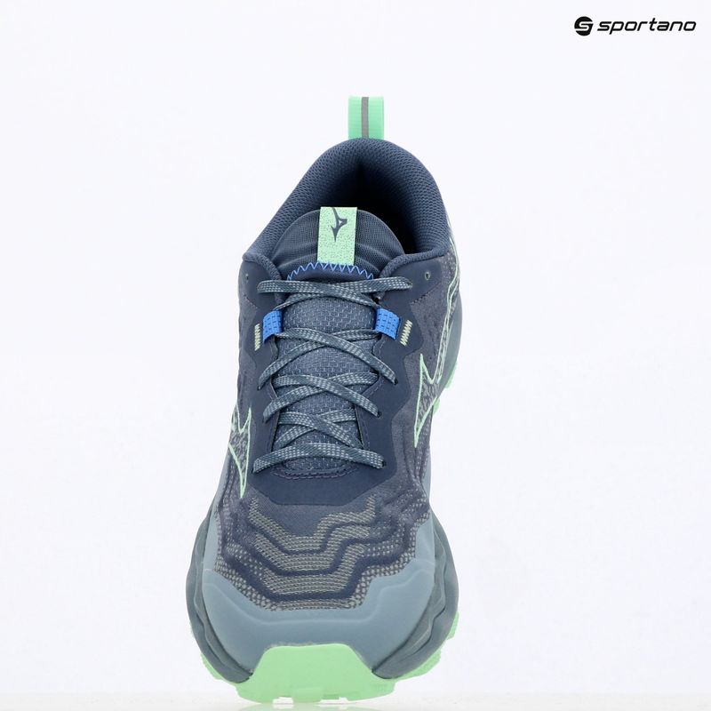 Férfi futócipő Mizuno Wave Daichi 9 vintage indigó/neo menta/citade 9