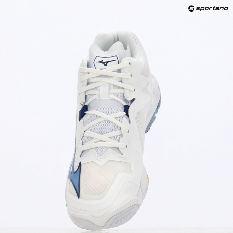 Mizuno Wave Lightning Z8 Mid röplabda cipő fehér/kék/bel air kék/bel air kék 11