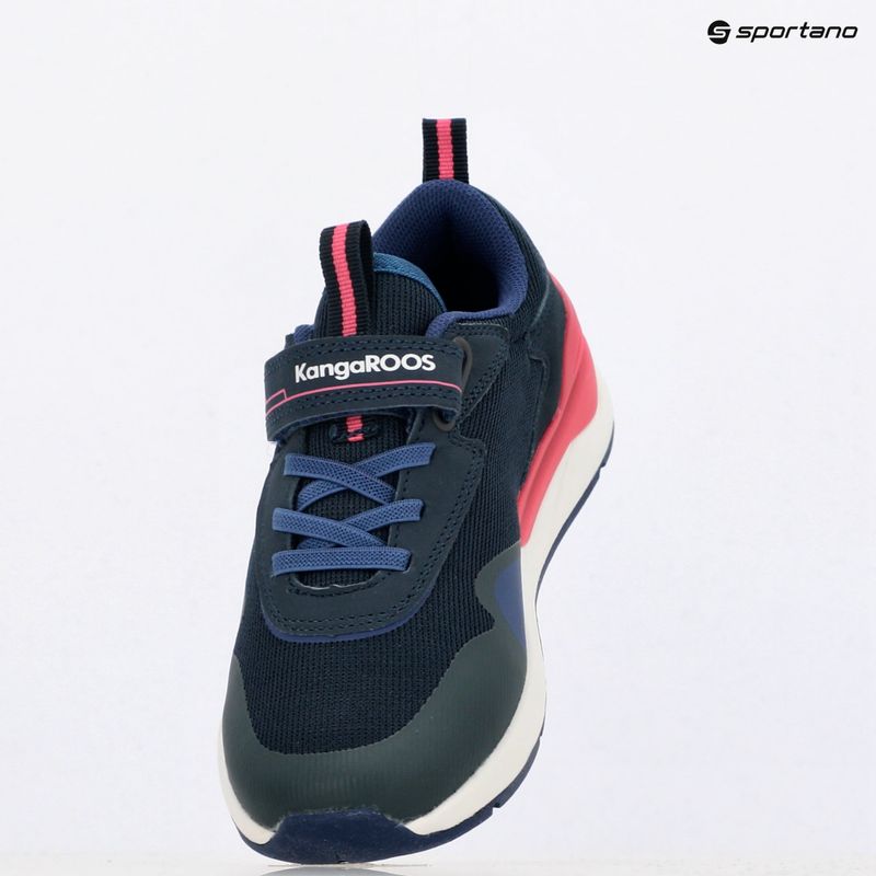 KangaROOS KD-Gym EV gyermek cipő sötétnavy/fandango rózsaszín 11