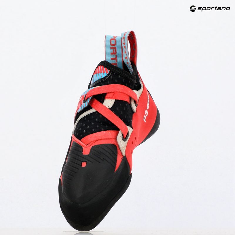 La Sportiva Solution Comp hibiszkusz/ malibu kék női mászócipő 9