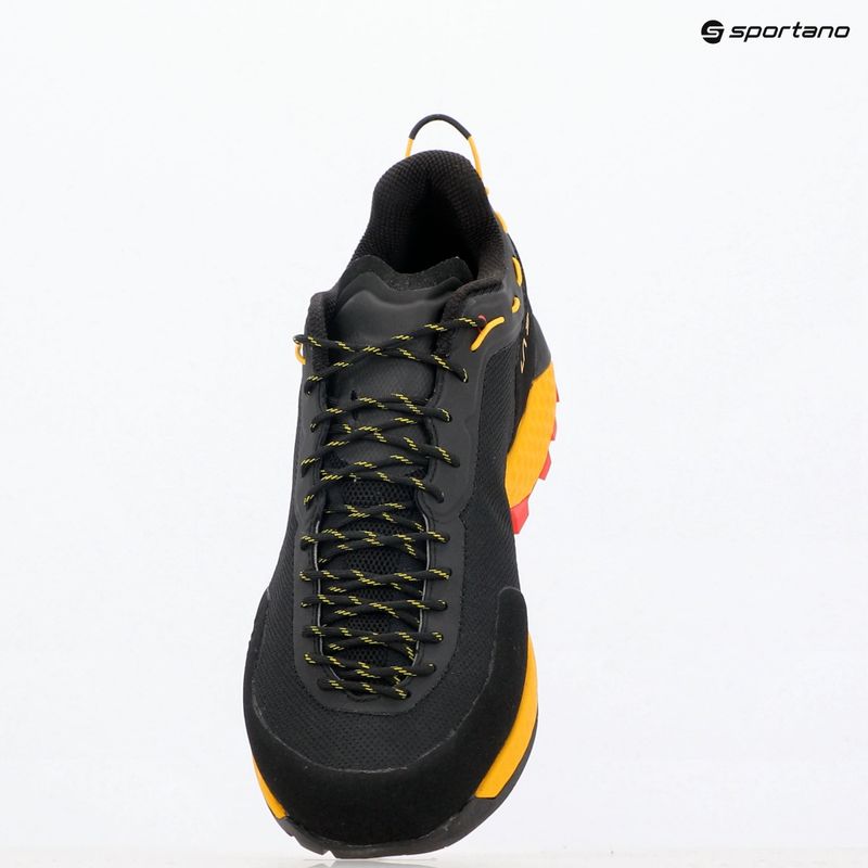 Férfi La Sportiva TX Guide közelítő cipő fekete/sárga 9