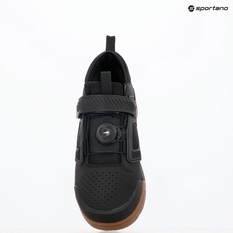 Férfi MTB kerékpáros cipő Leatt Shoe ProClip 4.0 fekete 9