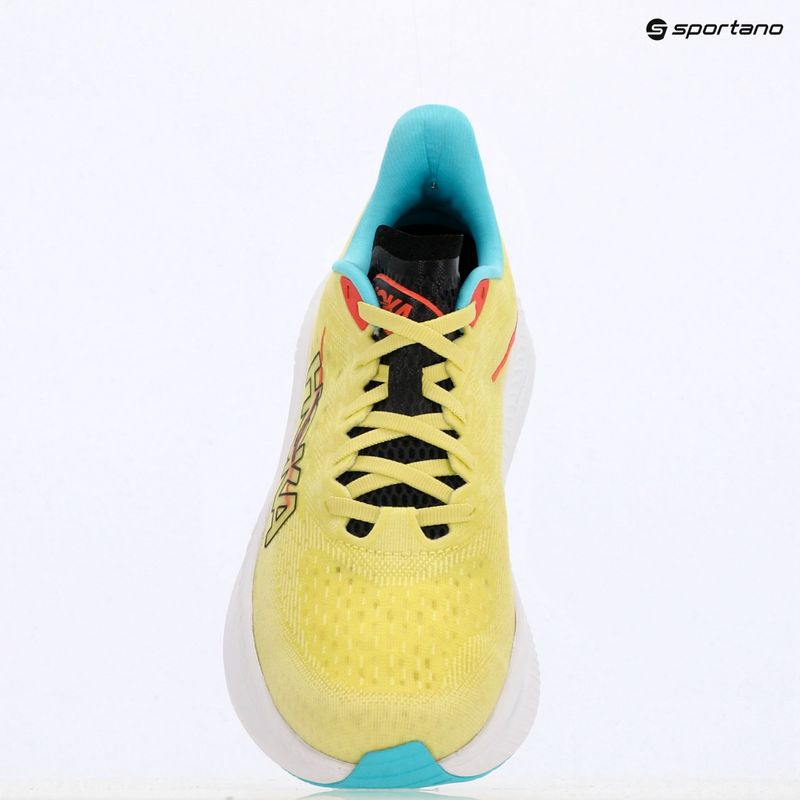 Férfi futócipő HOKA Mach 6 yuzu/cielo kék 9