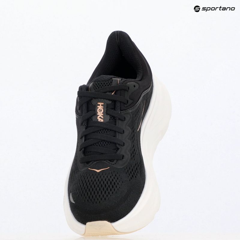Női futócipő HOKA Bondi 9 black/rose gold 9