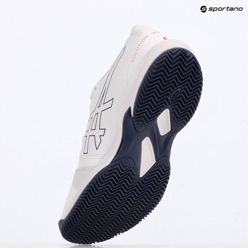 ASICS Solution Swift FF 2 Clay fehér/ nova narancssárga férfi teniszcipő 9