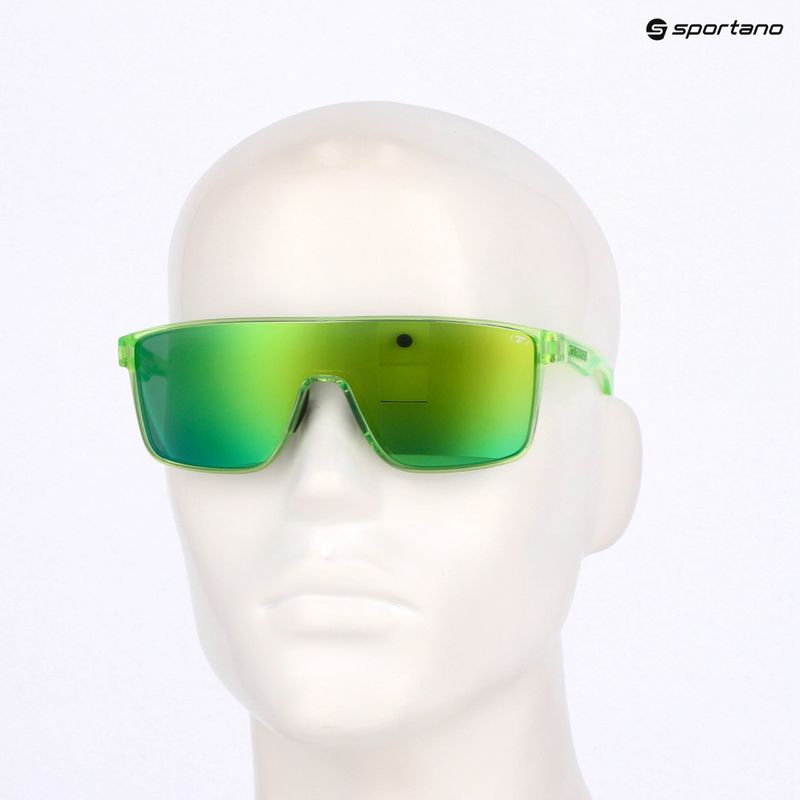 Tifosi Sanctum hyper lime/zöld tükrös napszemüveg 6