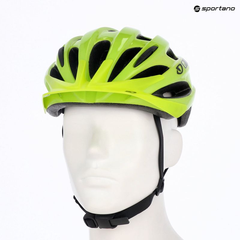 Kerékpáros sisak Giro Revel lime 11