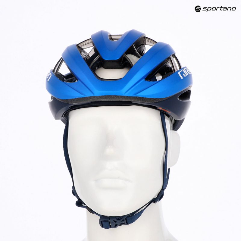 Kerékpáros sisak Giro Aries Spherical MIPS matte ano blue 13