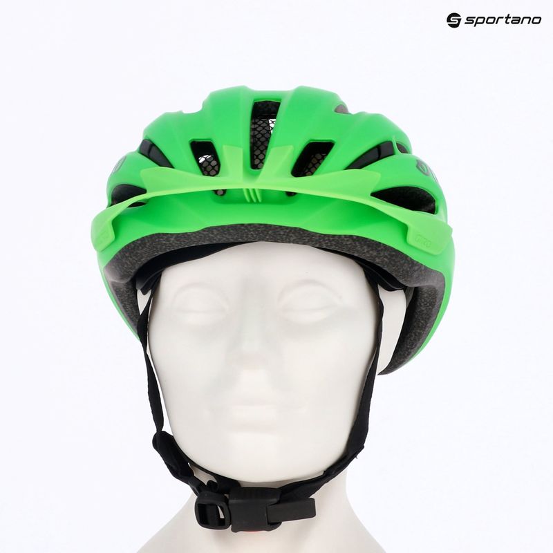 Gyerek kerékpáros sisak Giro Register II matte bright green 13