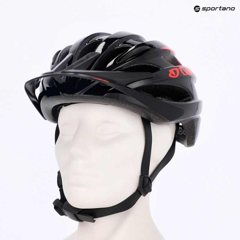 Gyerek kerékpáros sisak Giro Raze matte black vermillion 11