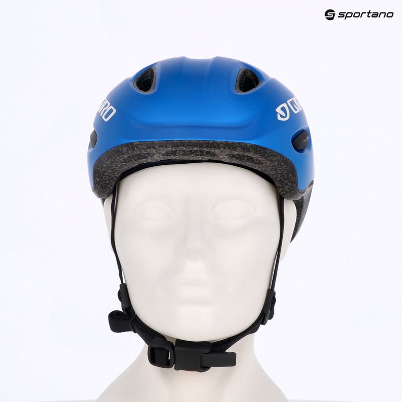 Gyerek kerékpáros sisak Giro Scamp Integrated MIPS matte ano blue 8