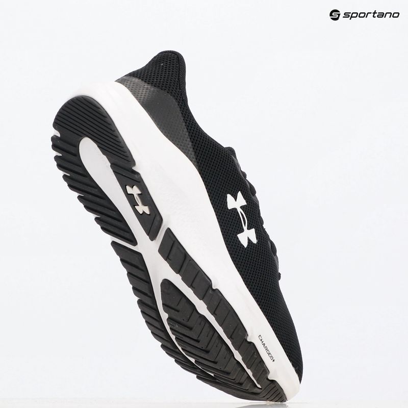 Under Armour Charged Pursuit 4 fekete/fekete/fehér férfi futócipő 9