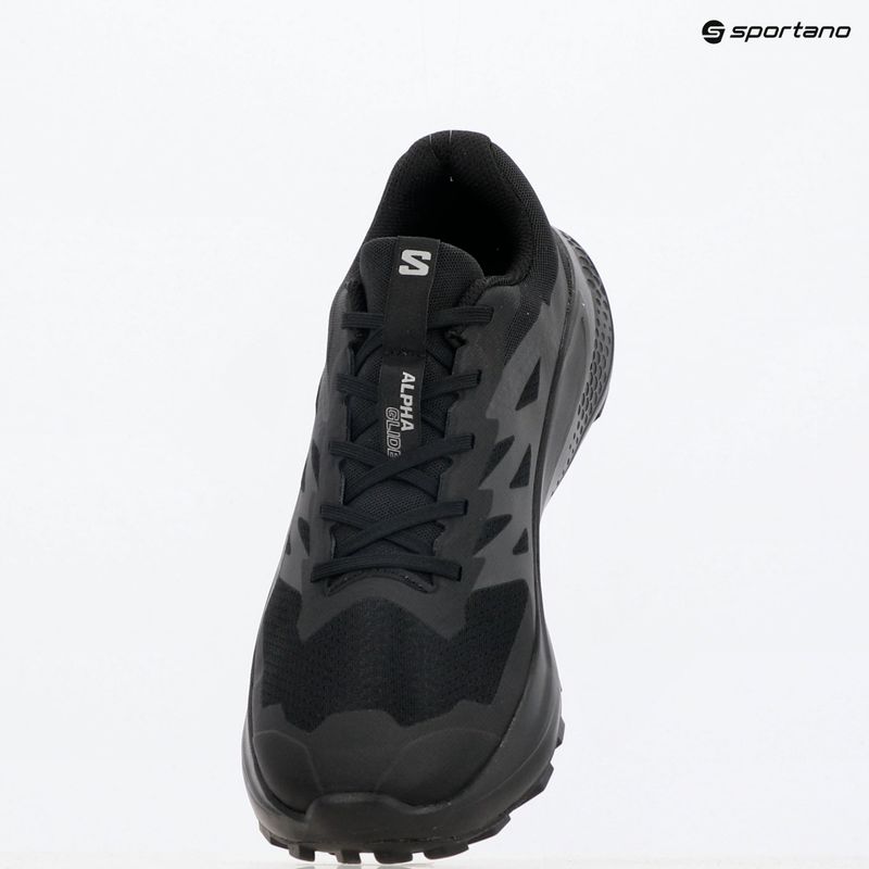 Salomon Alphaglide férfi futócipő fekete/aszfalt/fekete 9
