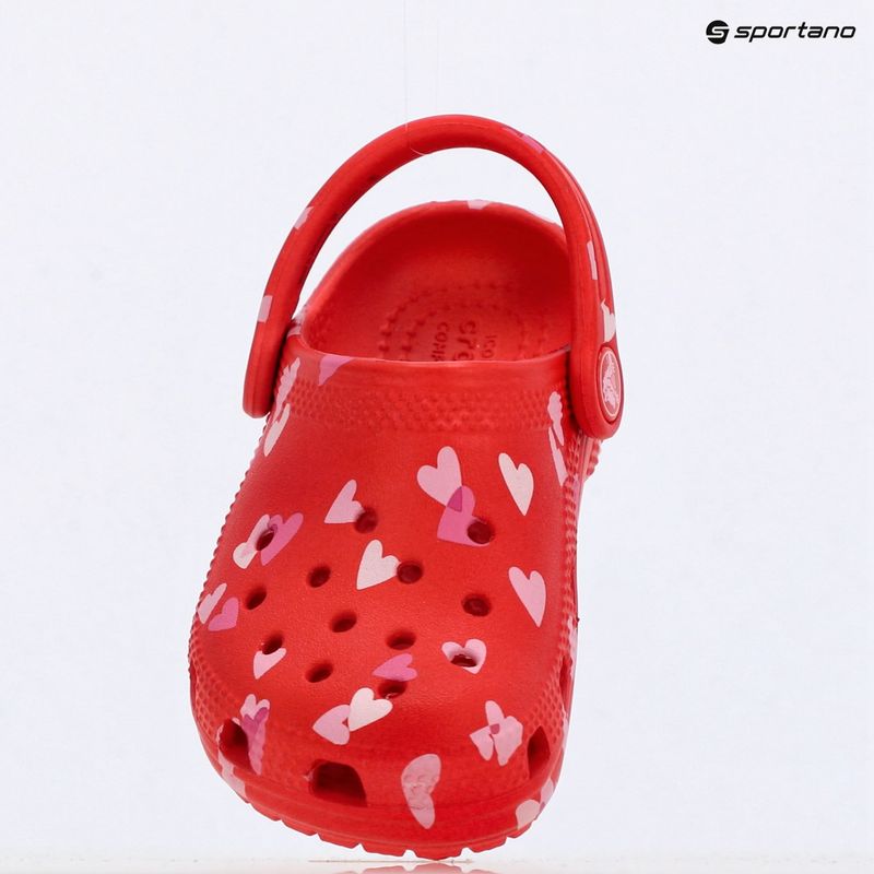 Crocs VDay Clog Toddler flip-flop cseresznye piros 10