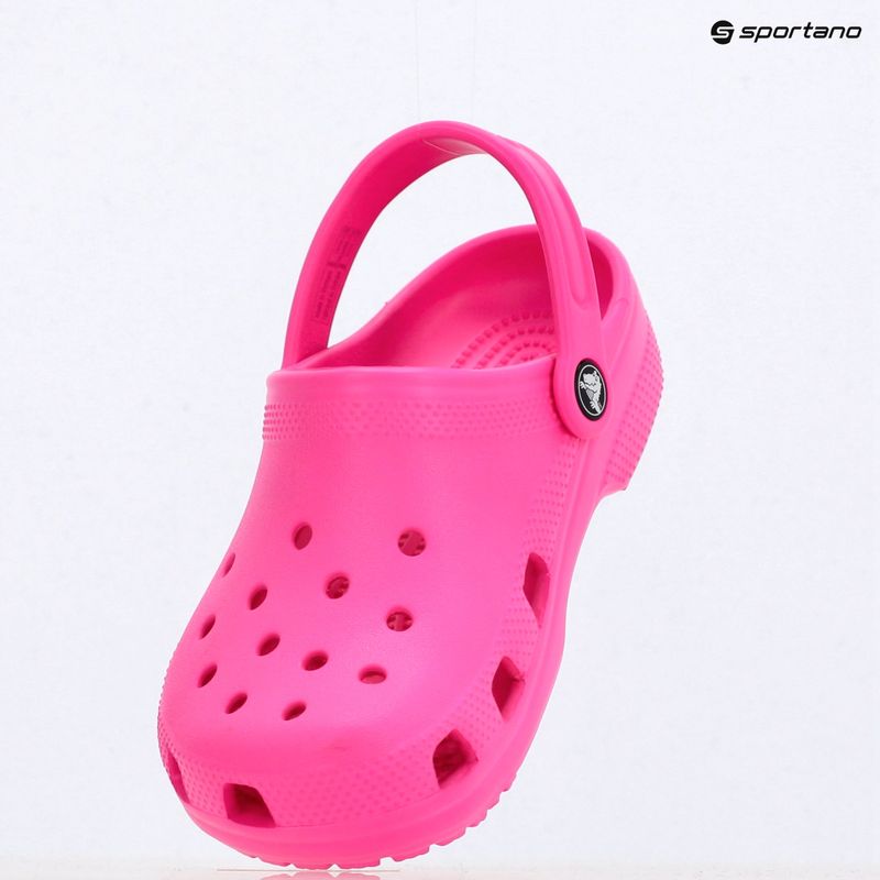 Crocs Classic Clog Gyerek flip-flopok rózsaszín crush 12