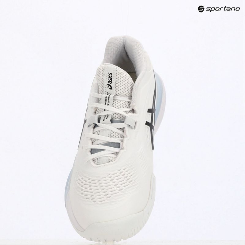 ASICS Gel-Resolution X férfi teniszcipő fehér/fekete 9