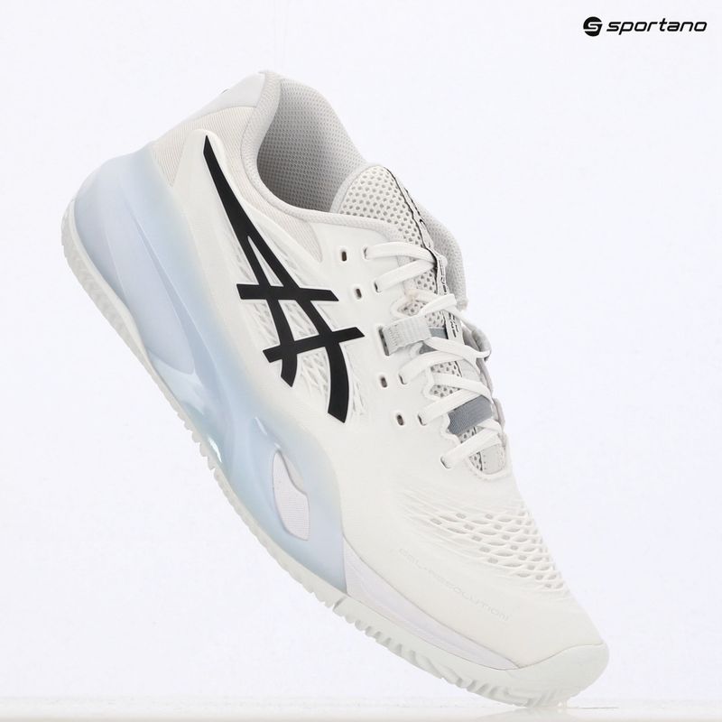 ASICS férfi teniszcipő Gel-Resolution X Clay fehér/fekete 9