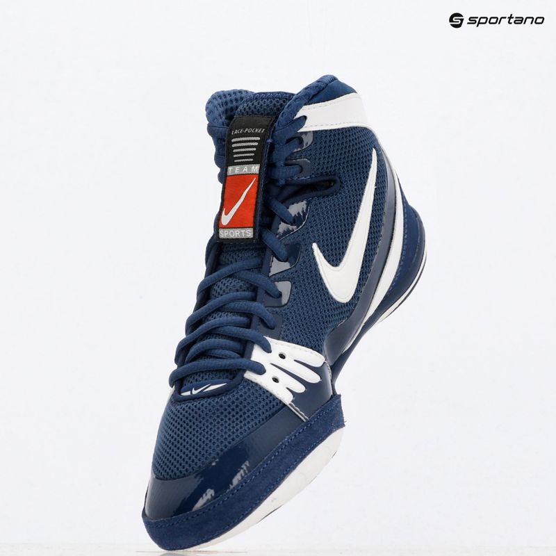 Nike Freek sötétkék/fehér bokszcipő 9