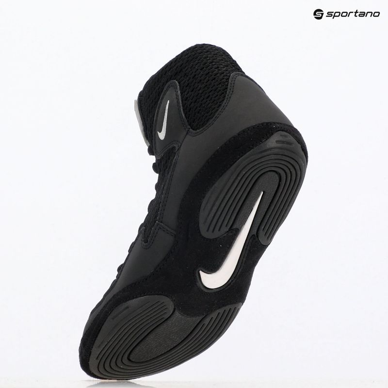 Nike Inflict 3 fekete/fehér birkózó cipő 9