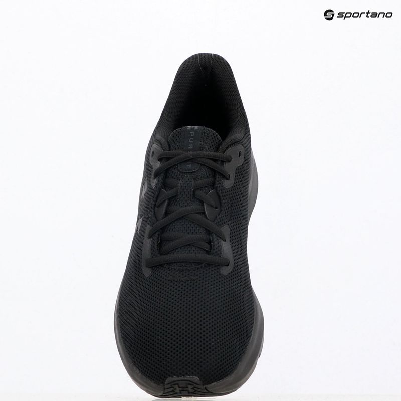 Under Armour Charged Pursuit 4 fekete/fekete/fekete férfi futócipő 9