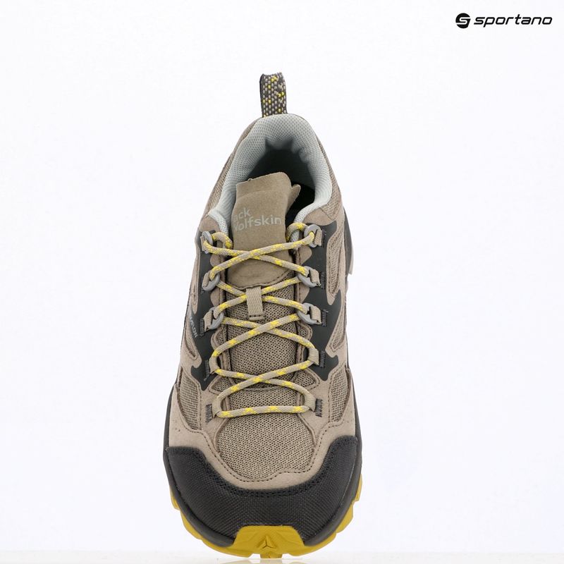 Férfi túrabakancs Jack Wolfskin Cyrox Vent Low chartreuse 12