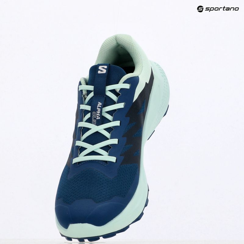 Salomon Alphaglide férfi futócipő poseidon/bay/parakeet 9