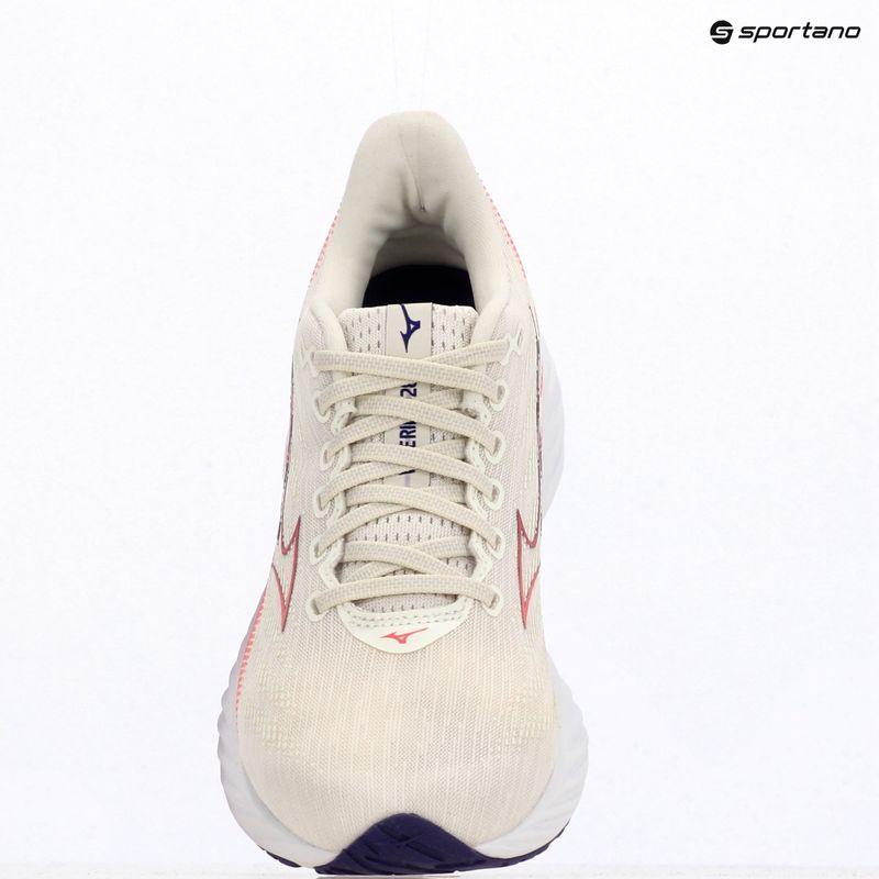 Női futócipő Mizuno Wave Rider 28 snow white/camellia rose/vintage indigó 10