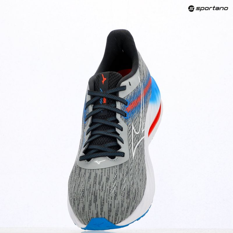 Férfi futócipő Mizuno Wave Inspire 21 pearl blue/white/blue pace Mizuno Wave Inspire 21 pearl blue/white/blue pace 10