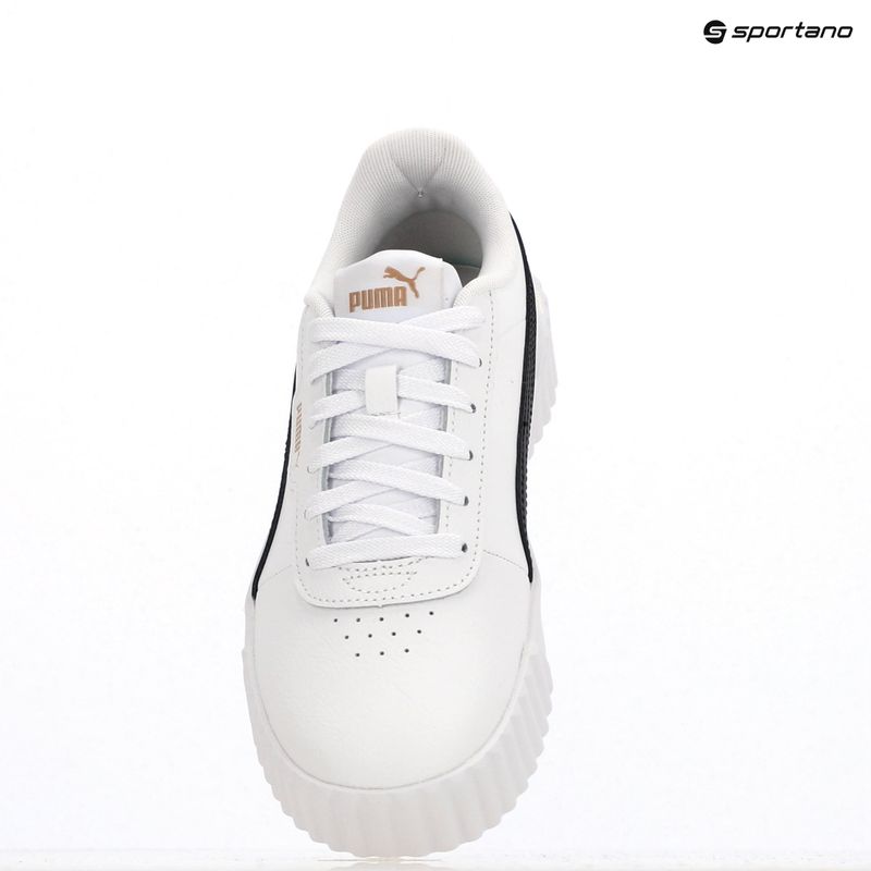 Női cipő PUMA Carina 3.0 puma fehér/puma fekete/puma arany 9